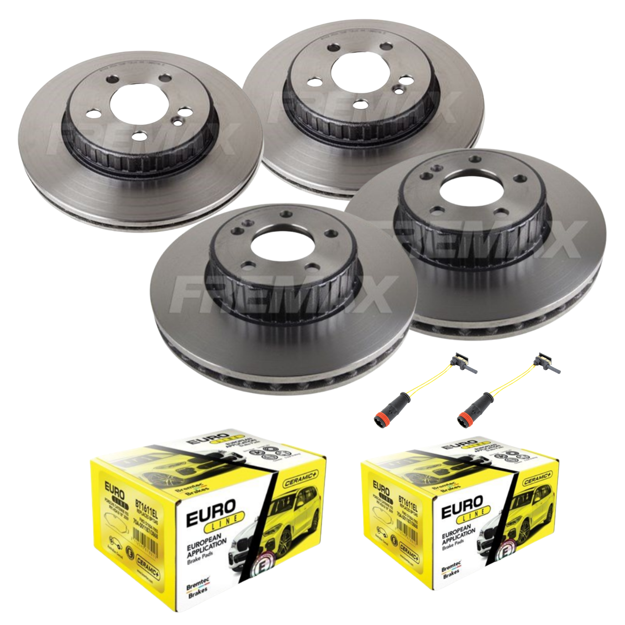 Mercedes-Benz C200 W205 2016-2024  Front & Rear Brake Package