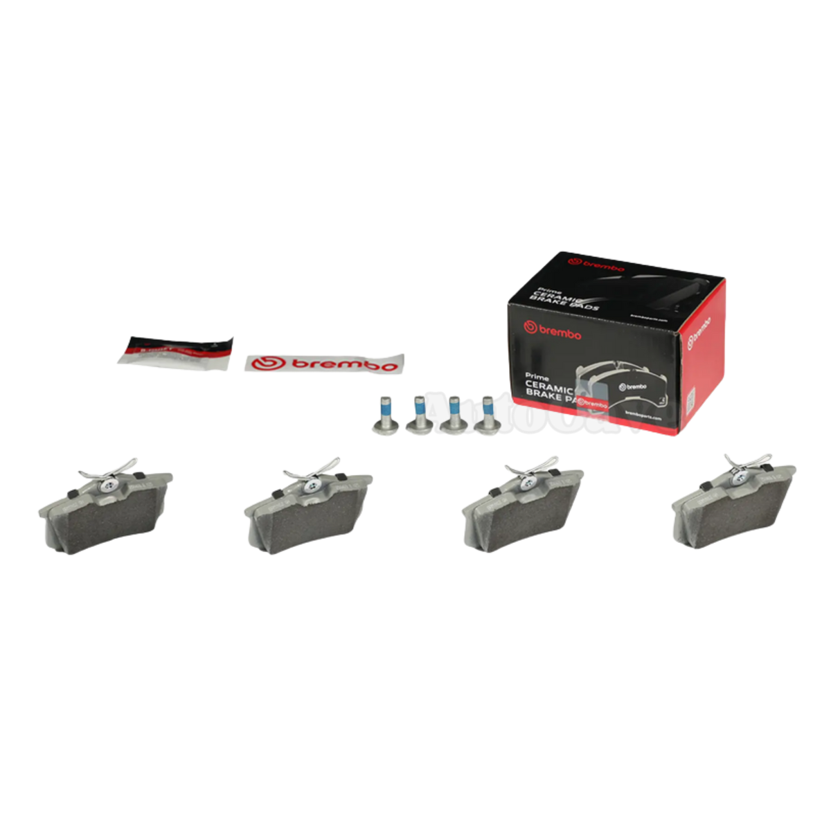 Rear Brake Pads Renault Megane RS X95 RS250 RS265 RS275 Brembo (Mechanical Handbrake)