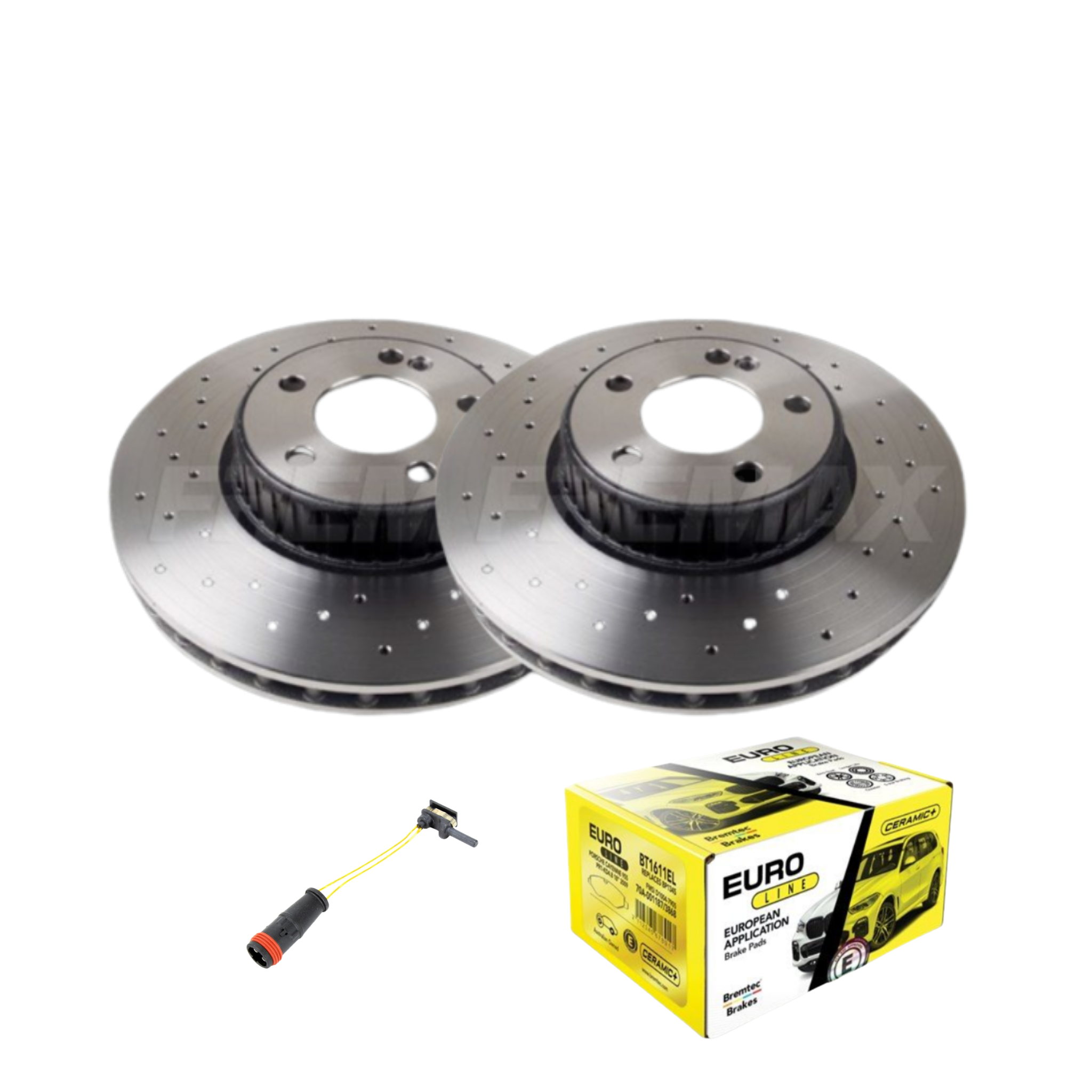 Mercedes-Benz C Class AMG Pack 318mm Front Euro Brake Package