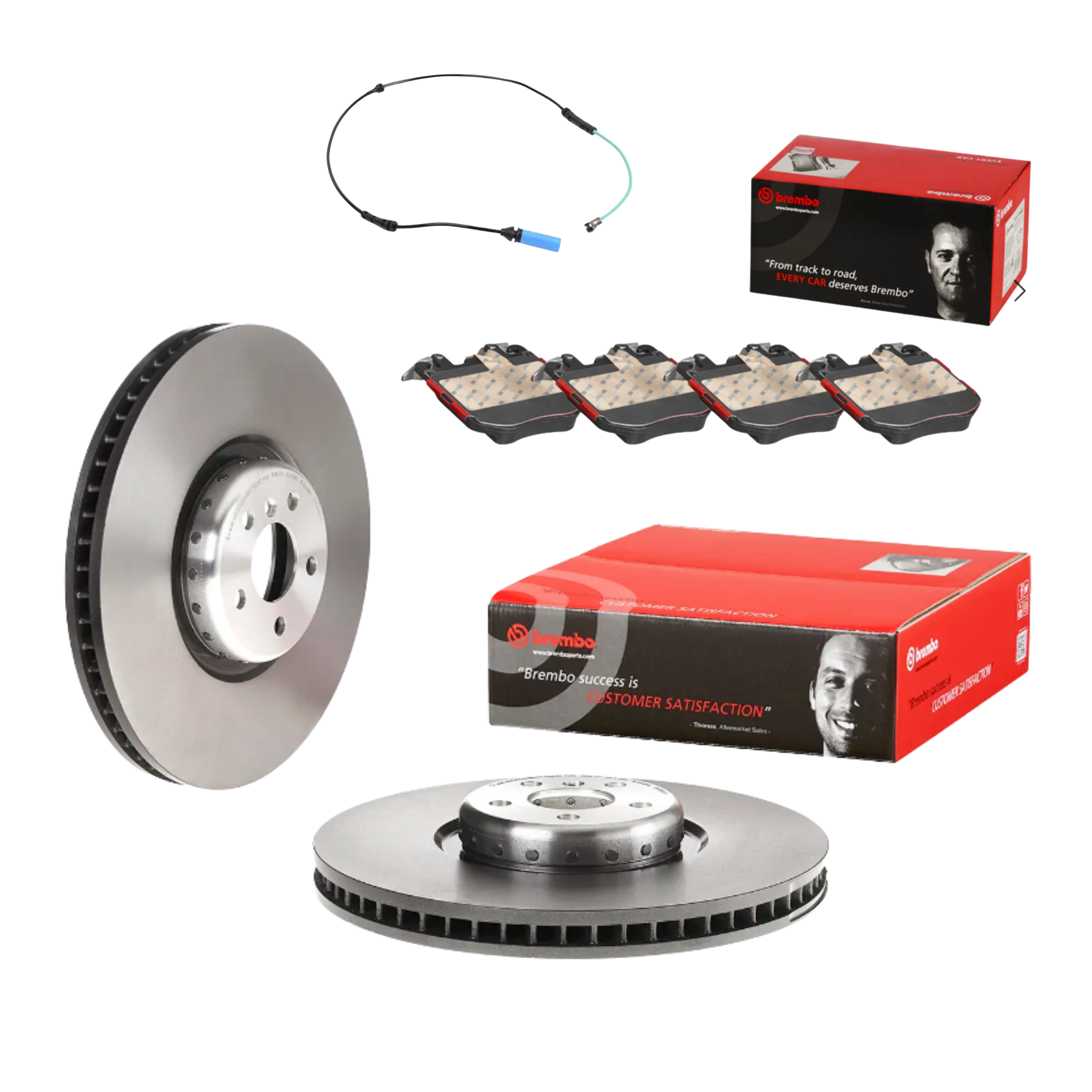 BMW 840i M850i M760Li 2 Piece Brembo Brake Front Package