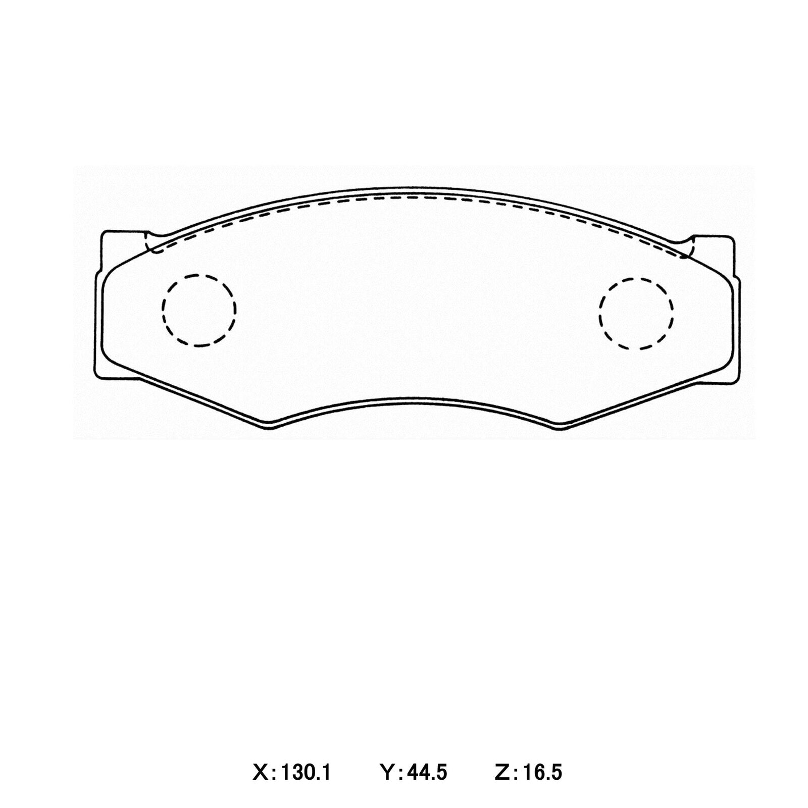 WinmaX W5 Performance Trackday Brake Pads Nissan Skyline R31