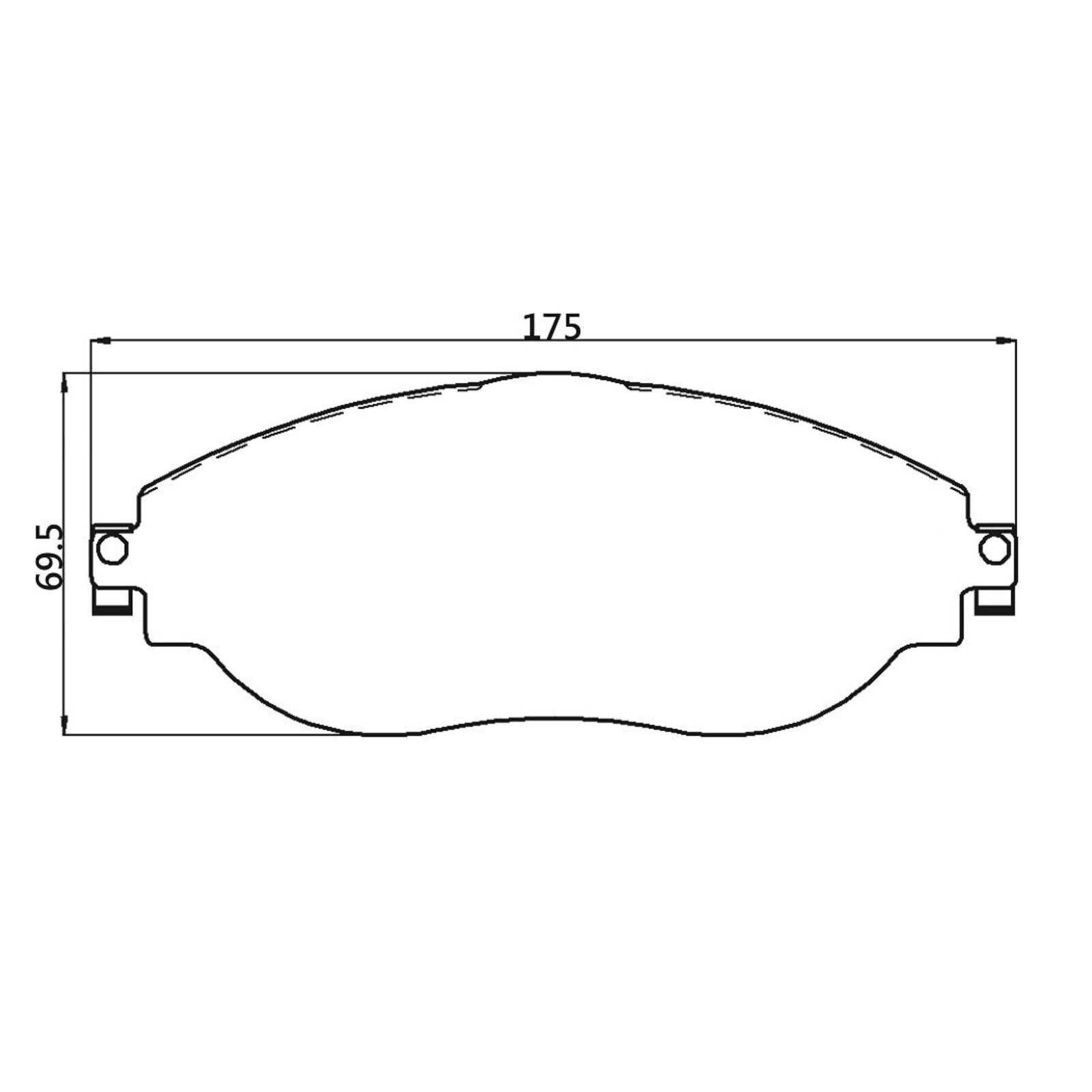 WinmaX W7 Race Brake Pads Volkswagen Golf R VII / Audi S3 Quattro (8VI)