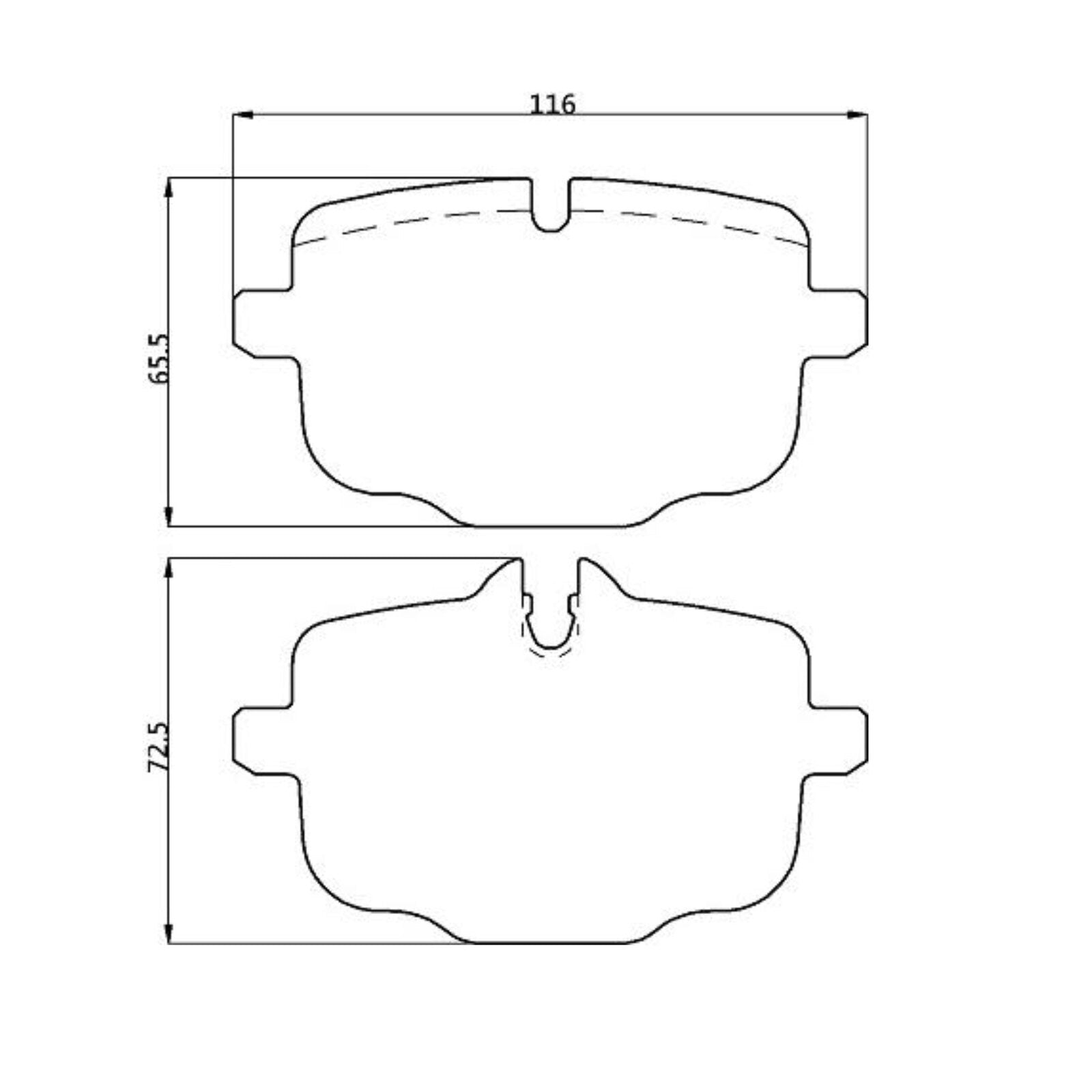 WinmaX W1 Street Performance Brake Pads BMW X5 M50d / M760i xDrive