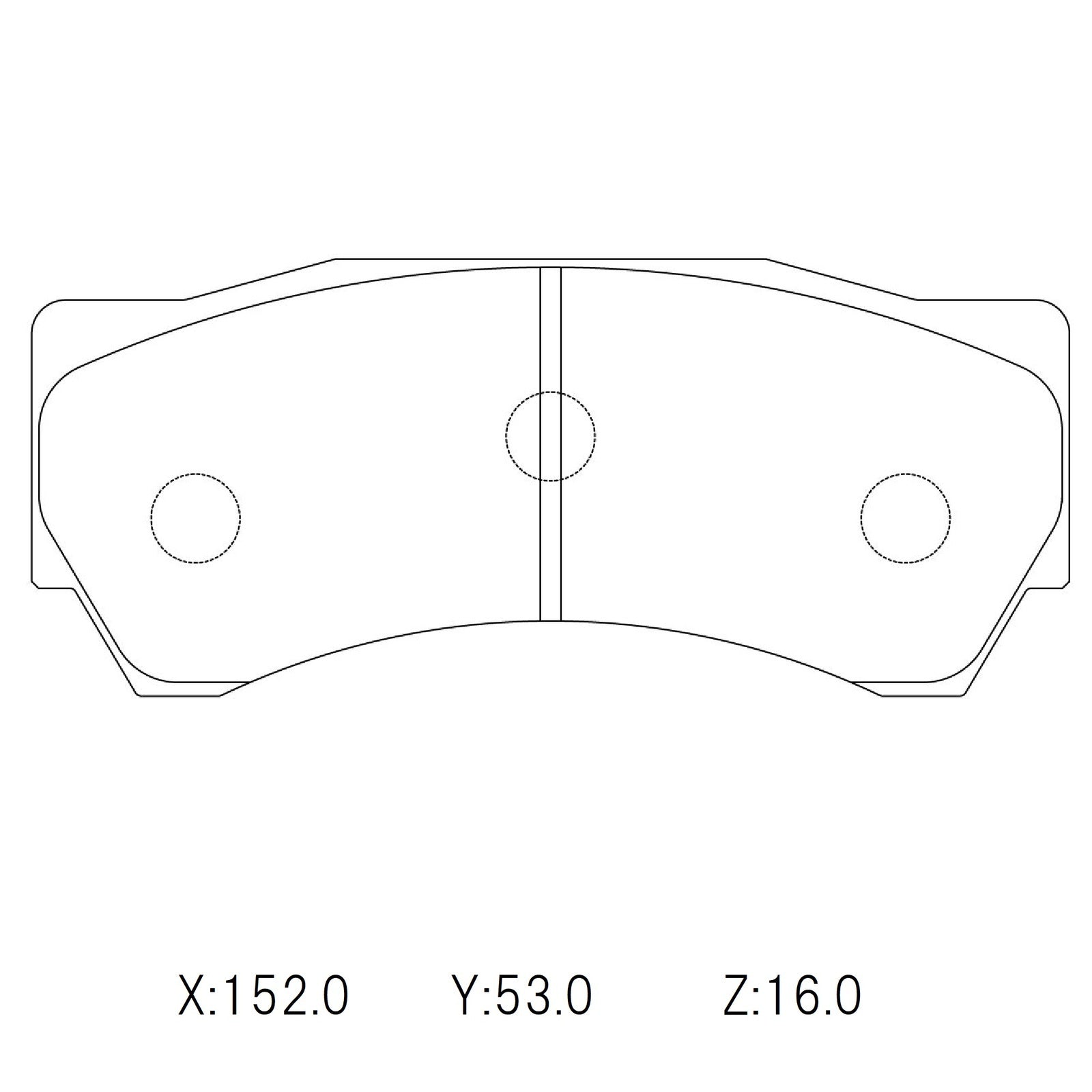WinmaX W1 Street Performance Brake Pads Alcon Mono6