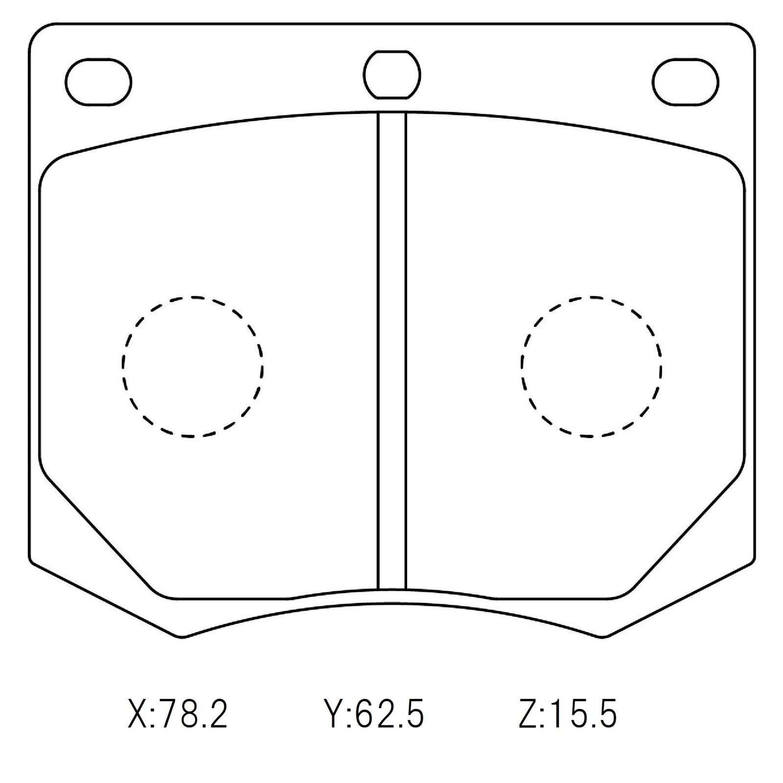 WinmaX W7 Race Brake Pads Ford Capri / Cortina / Escort