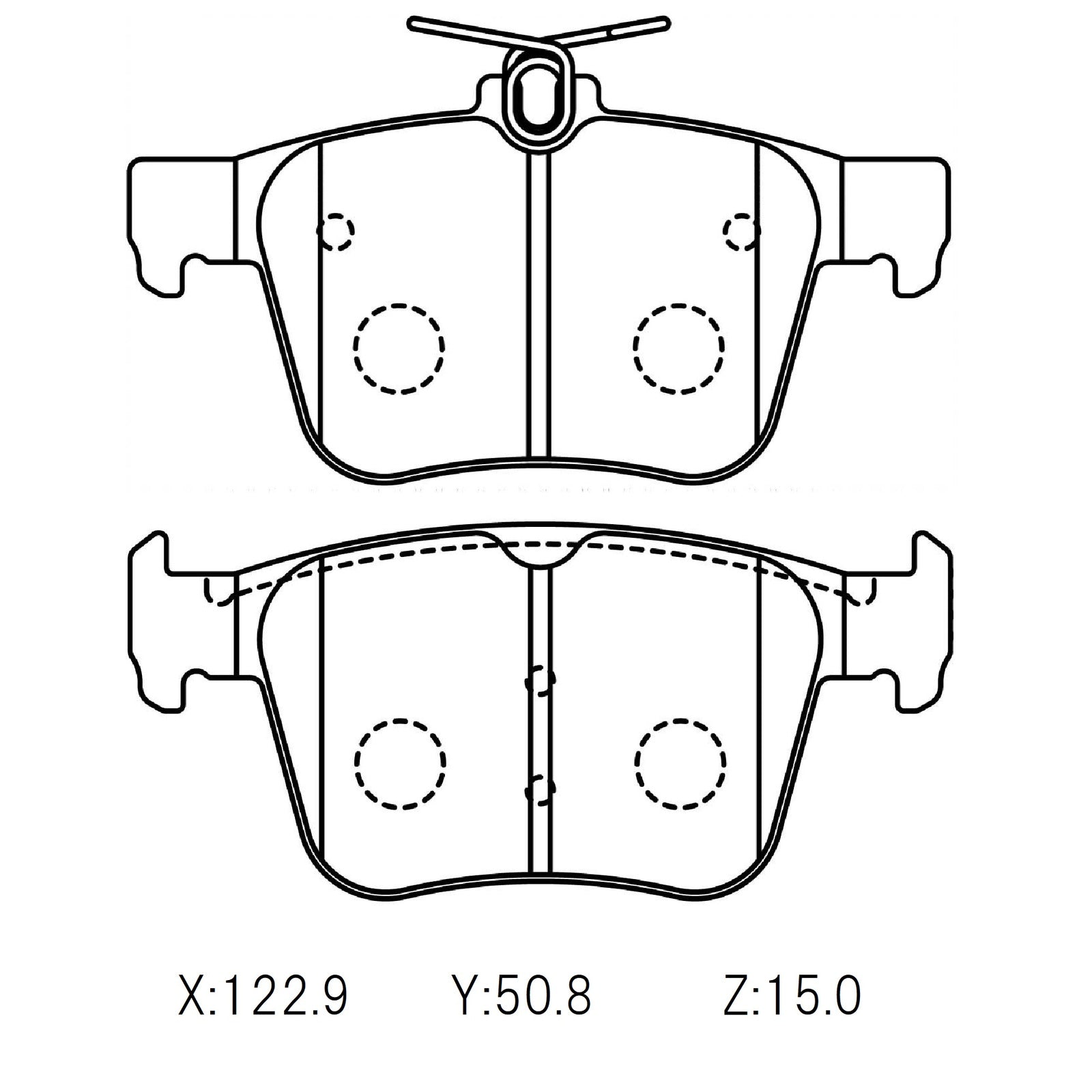 WinmaX W2 Street Performance Brake Pads Audi RS3 2015 on