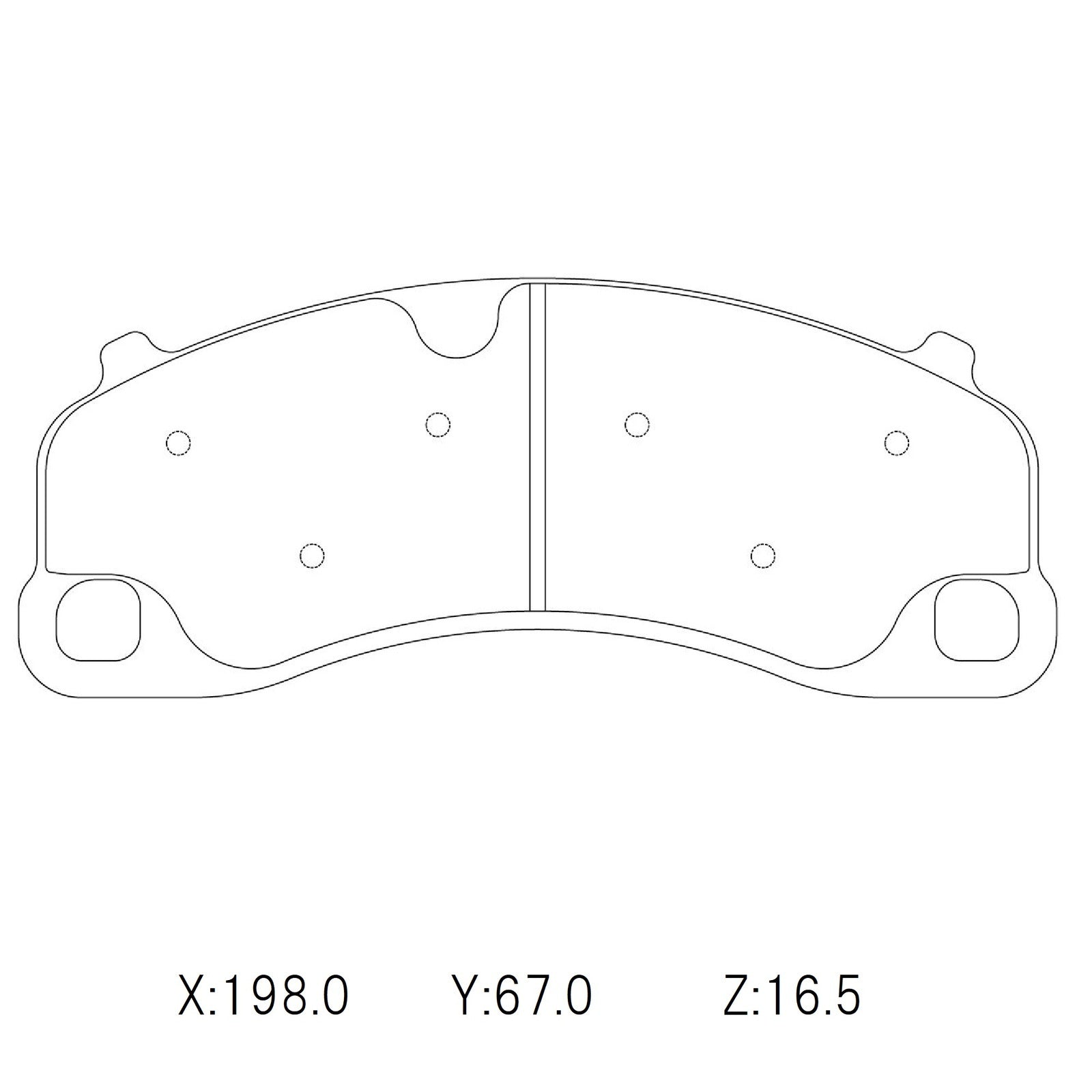WinmaX W3 Performance Trackday Brake Pads Porsche 911 Turbo (991) / GT3 3.8 (991) / Cayman (981)