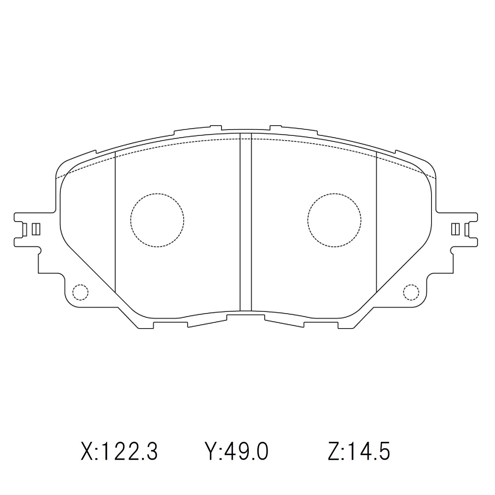 WinmaX W1 Street Performance Brake Pads Mazda MX5 ND