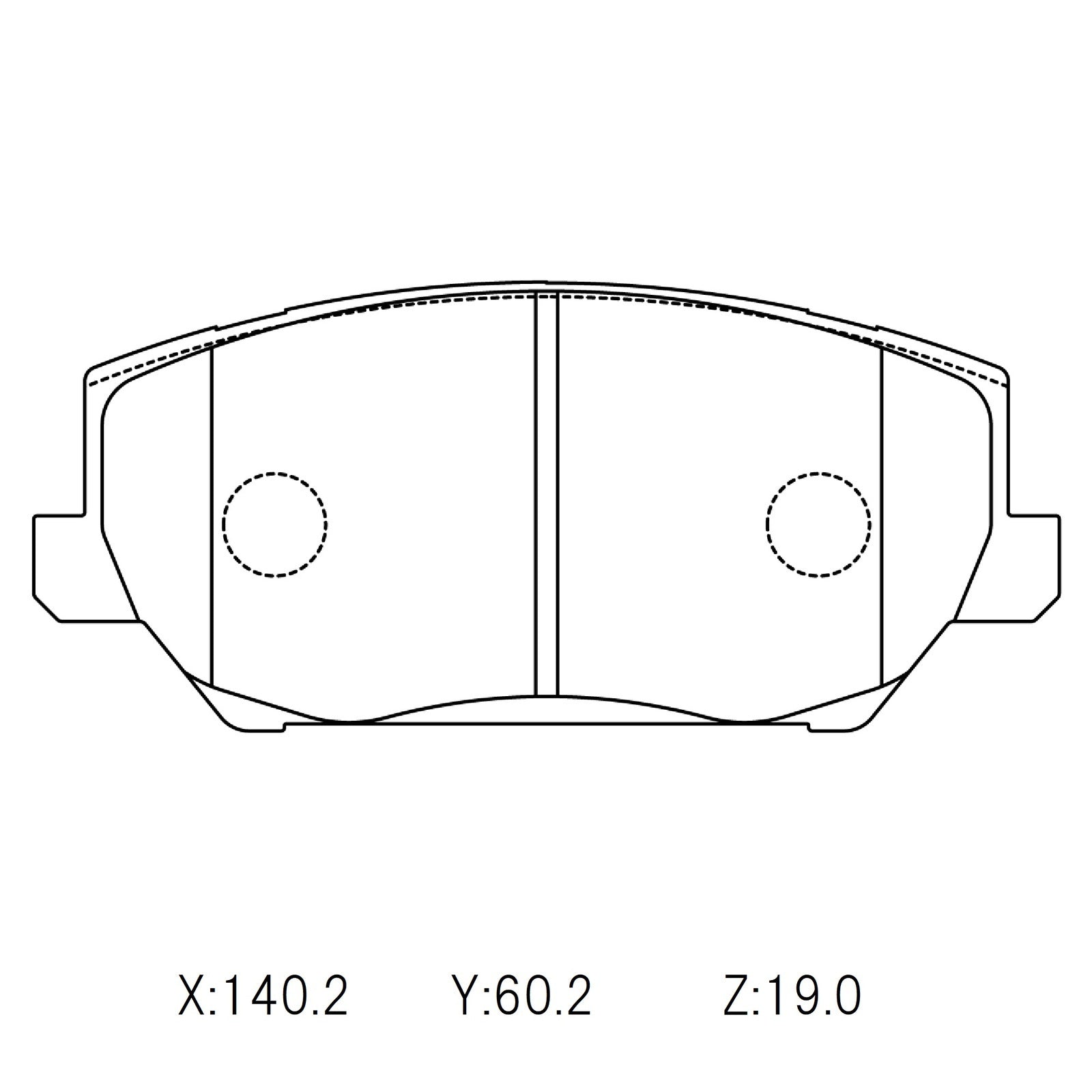 WinmaX W1 Street Performance Brake Pads Hyundai i30N