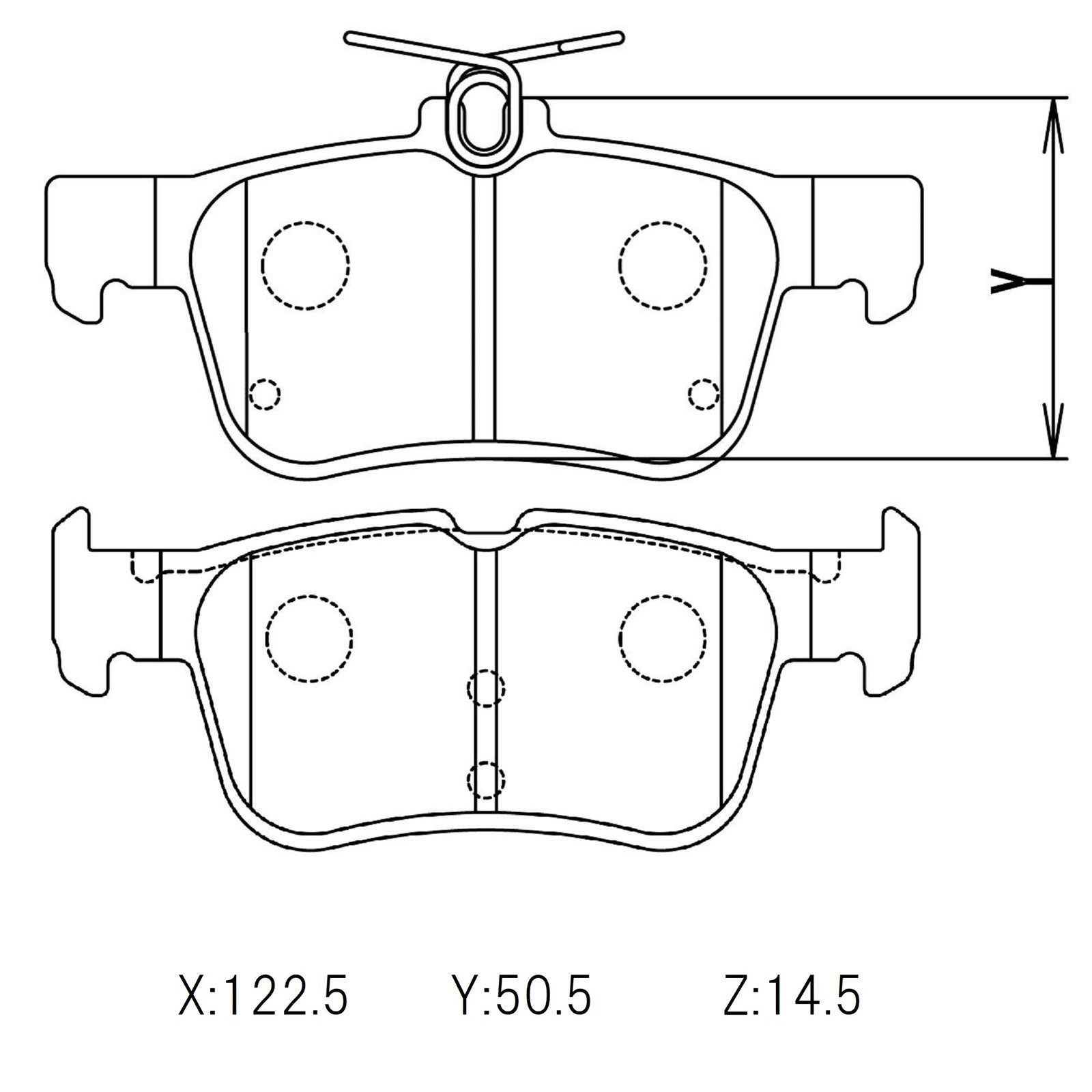 WinmaX W1 Street Performance Brake Pads Honda Civic Type R FK8 and FL5
