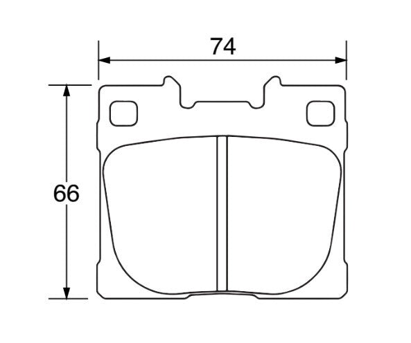WinmaX W3 Performance Trackday Brake Pads Toyota GR Yaris / GR Corolla