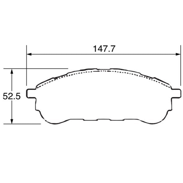 WinmaX WP2 4x4 Heavy Duty Brake Pads Ford Ranger Raptor 2019