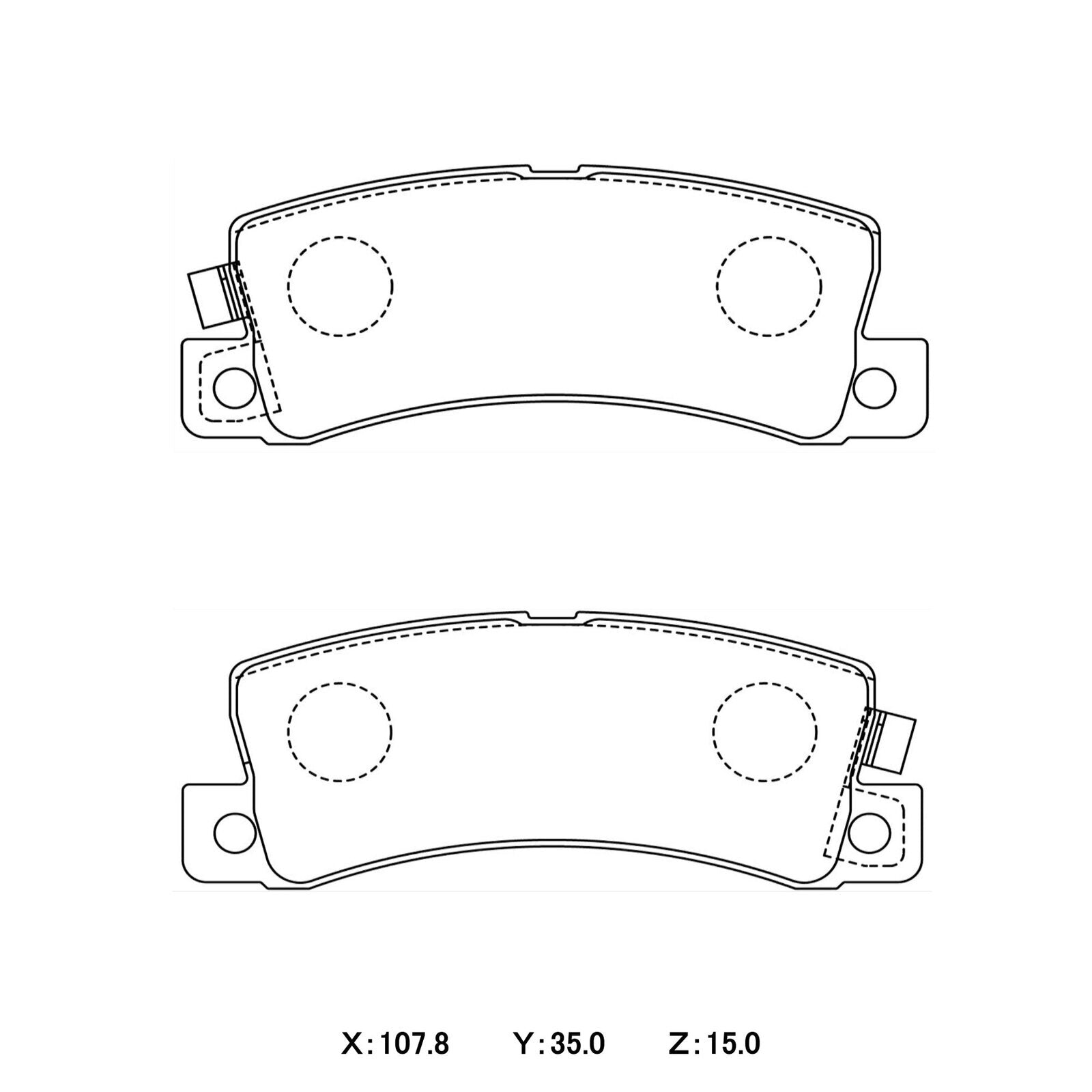 WinmaX W5 Performance Trackday Brake Pads Toyota Celica