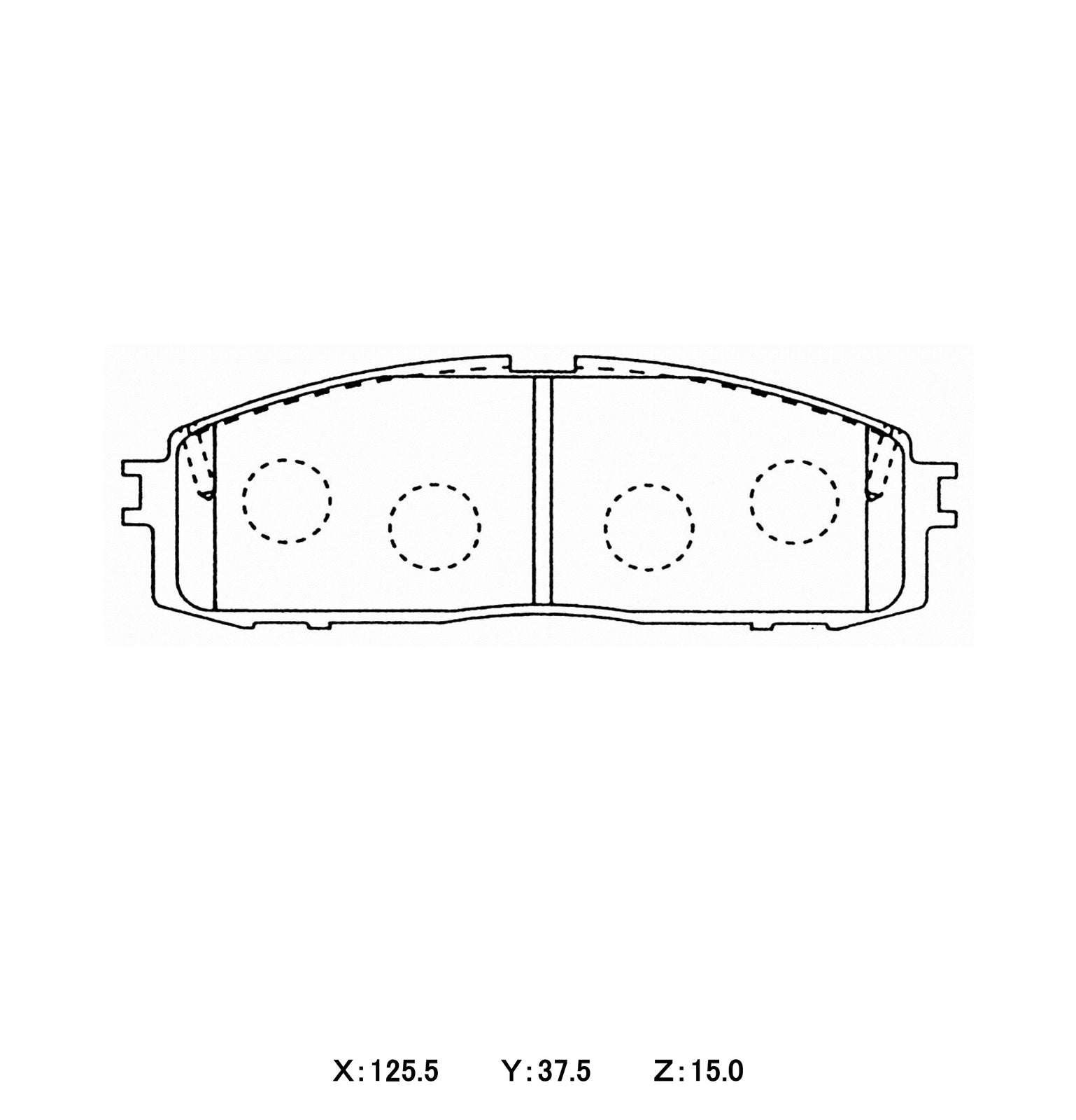 WinmaX W3 Performance Trackday Brake Pads Toyota Supra MA70