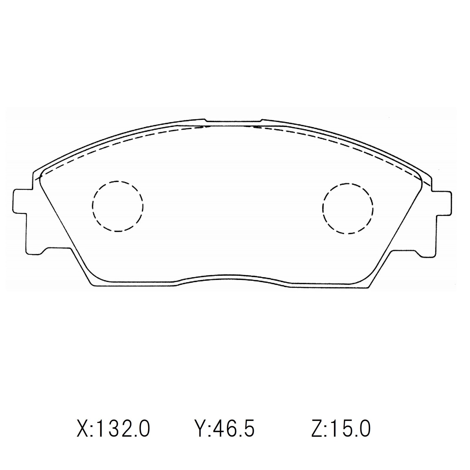 WinmaX W3 Performance Trackday Brake Pads Honda Civic EF3,4,5 / Honda CRX