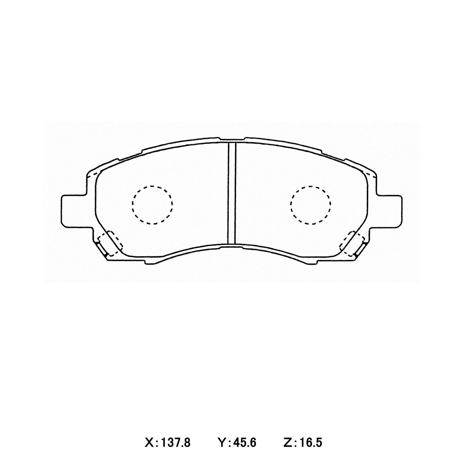 WinmaX W3 Performance Trackday Brake Pads Subaru Impreza / Forester / Liberty / Outback