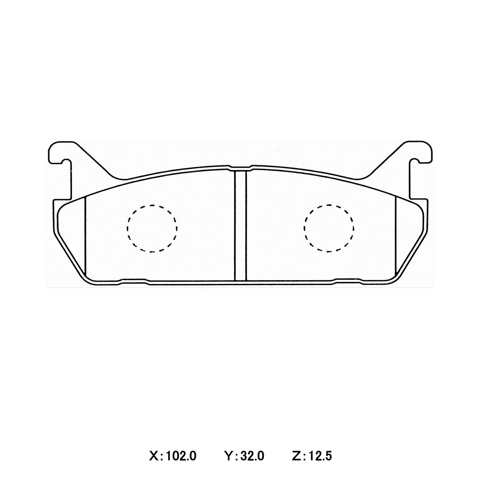 WinmaX W1 Street Performance Brake Pads MAZDA MX5 (NA6)