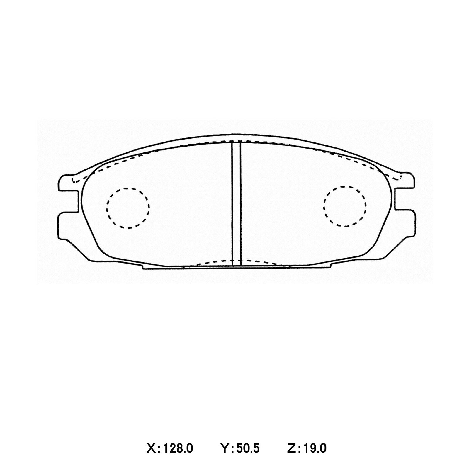 WinmaX WP2 4x4 Heavy Duty Brake Pads Nissan Patrol GQ 1980
