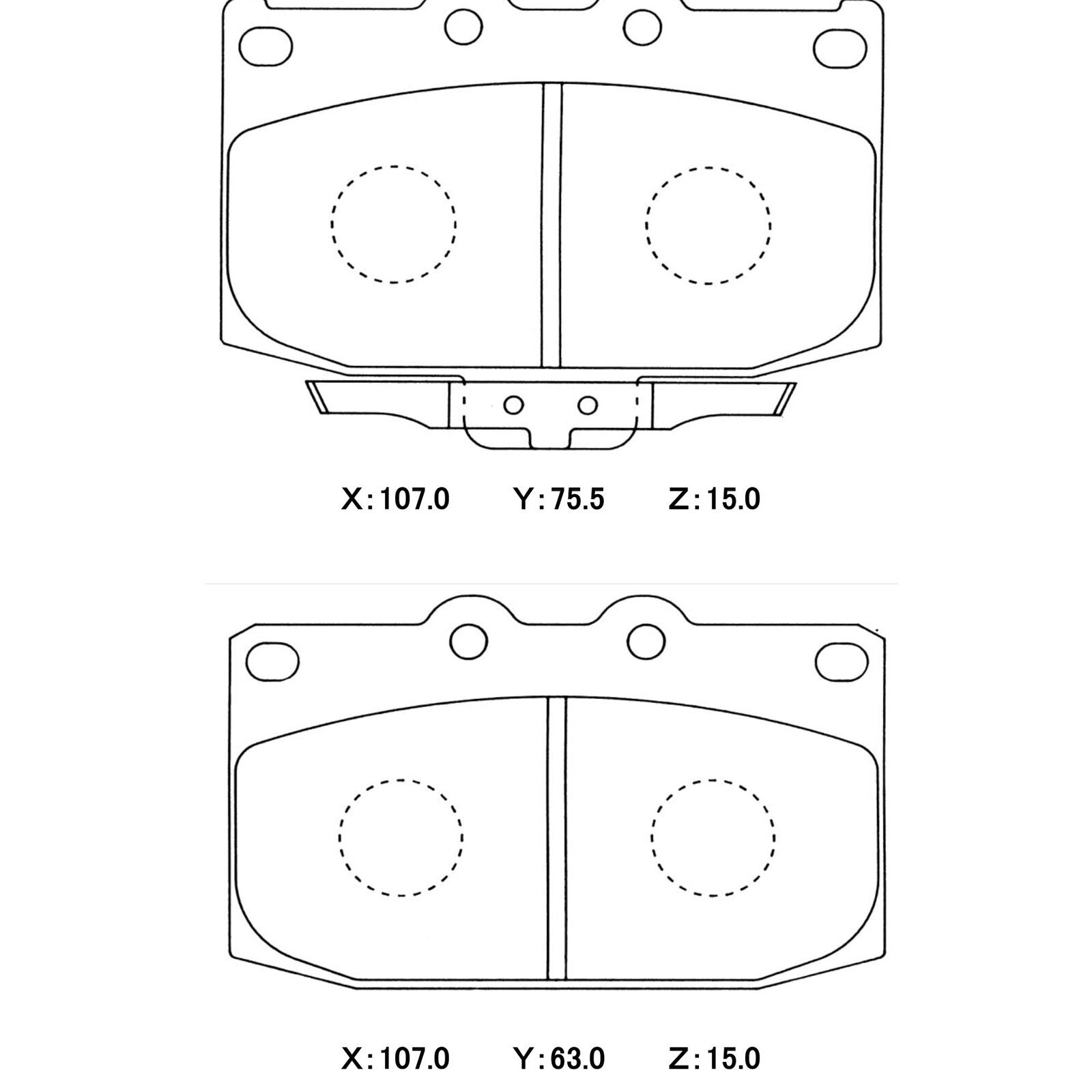 WinmaX W7 Race Brake Pads Mazda RX7 FD
