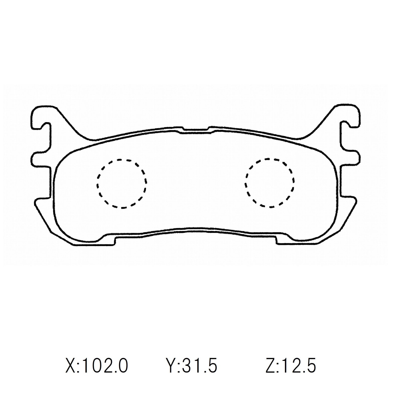 WinmaX W1 Street Performance Brake Pads Mazda MX5 (NB & NB8A)