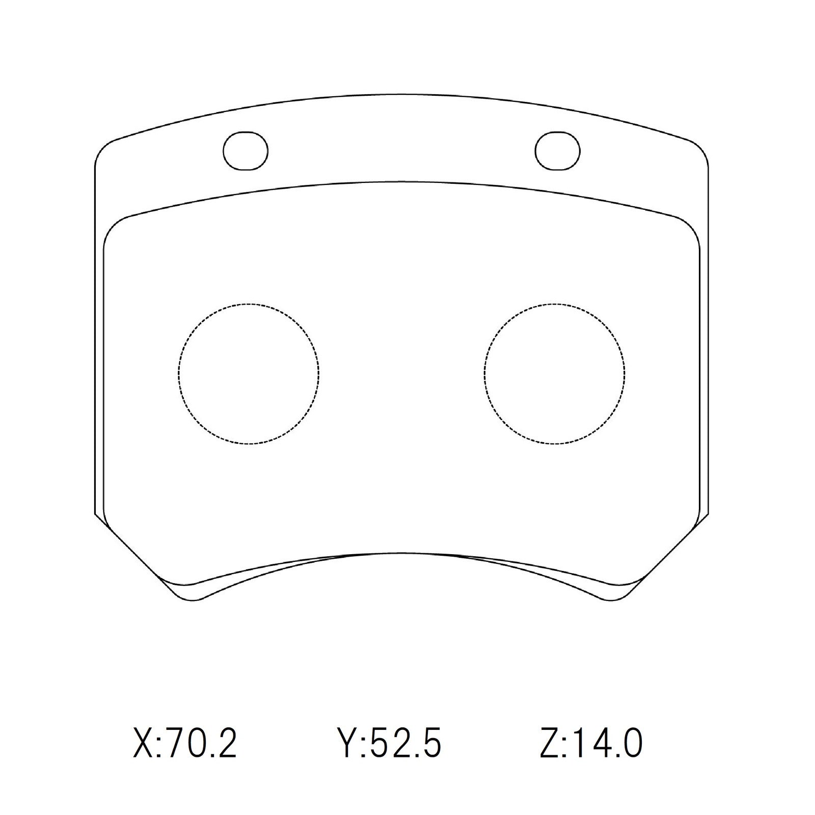 WinmaX N151 Race Brake Pads AP CP2399 2pot (TCR Rear)