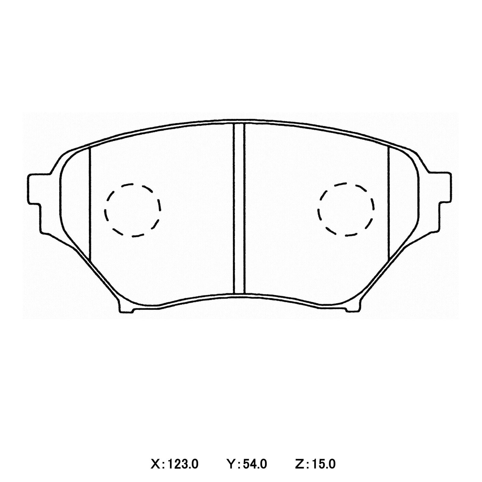 WinmaX W7 Race Brake Pads Mazda MX5 NB8B