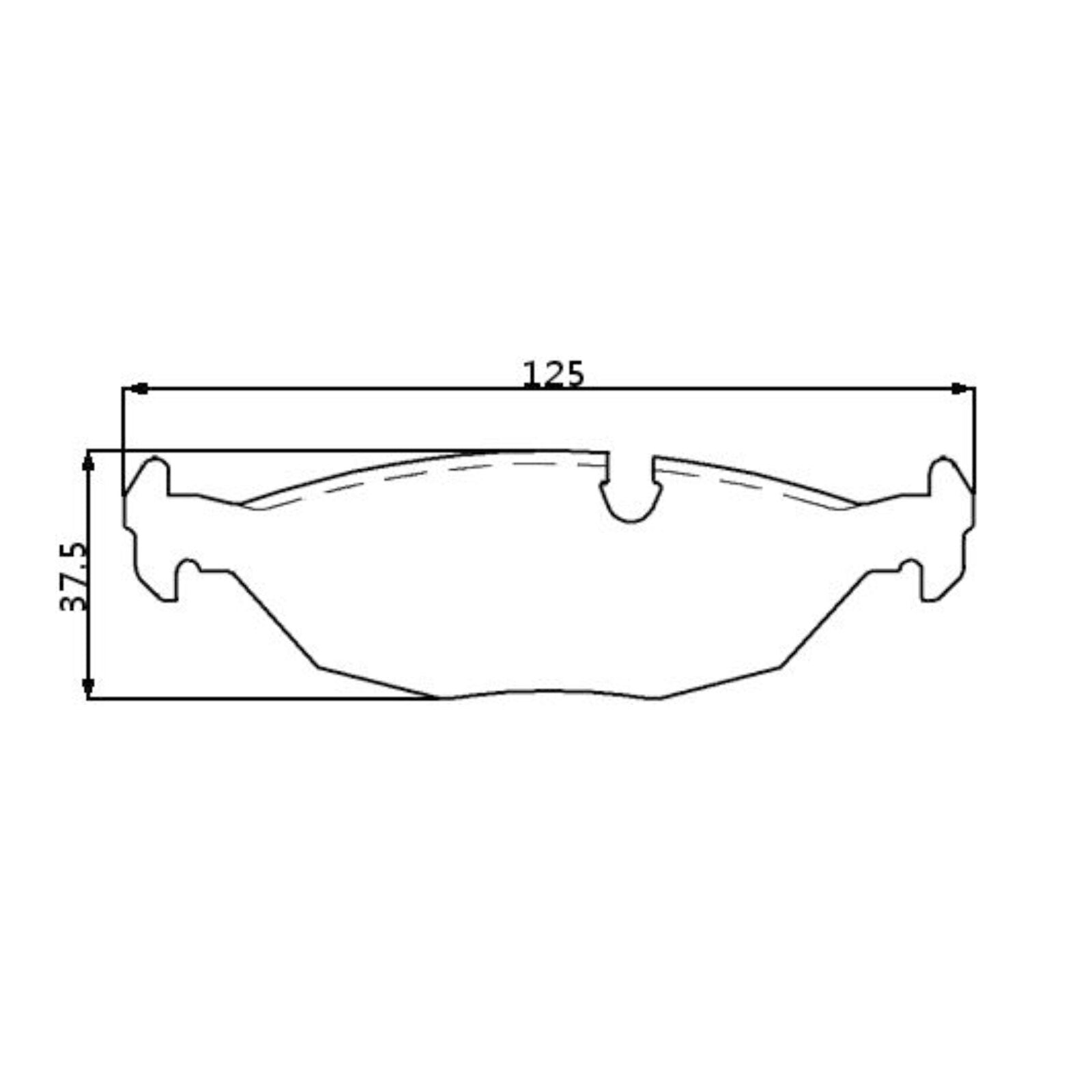 WinmaX W3 Performance Brake Pads BMW 3 series (E30)