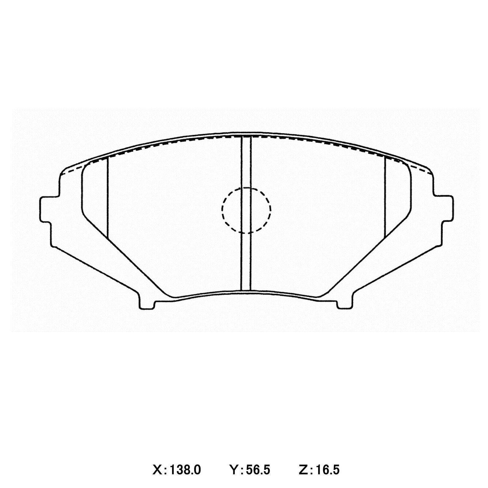 WinmaX W1 Street Performance Brake Pads FRONT