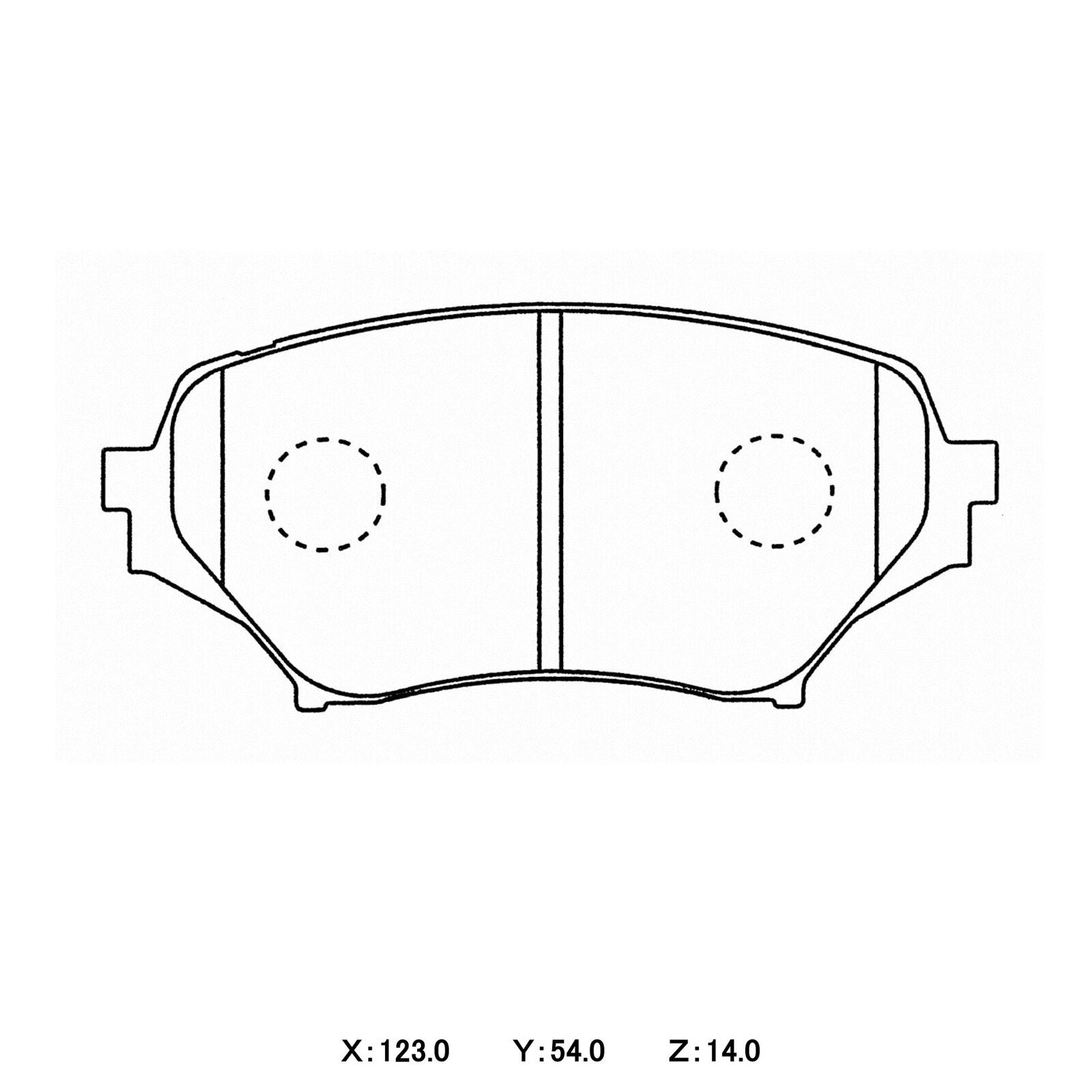 WinmaX W7 Race Brake Pads Mazda MX5 NC