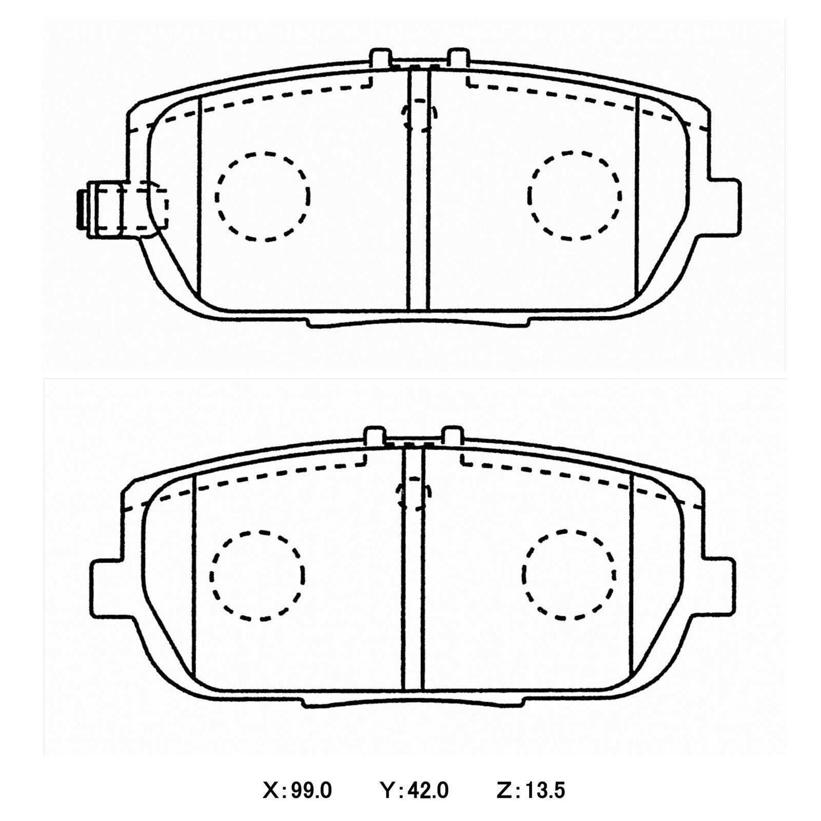 WinmaX W1 Street Performance Brake Pads Mazda MX5 NC / ND