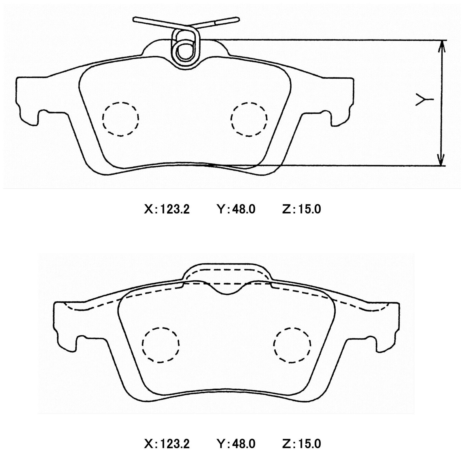 WinmaX W1 Street Performance Brake Pads Mazda 3 / Mazda 3 MPS