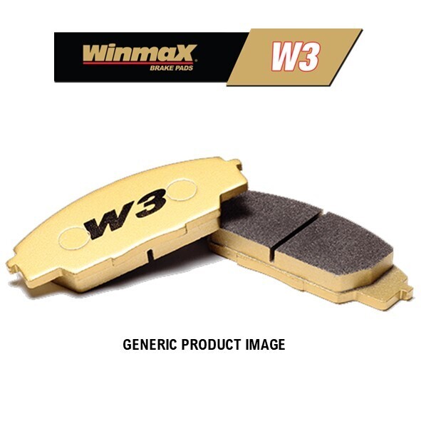 WinmaX W3 Performance Trackday Brake Pads Mazda 3 MPS (BK,BL) / Ford Focus XR5