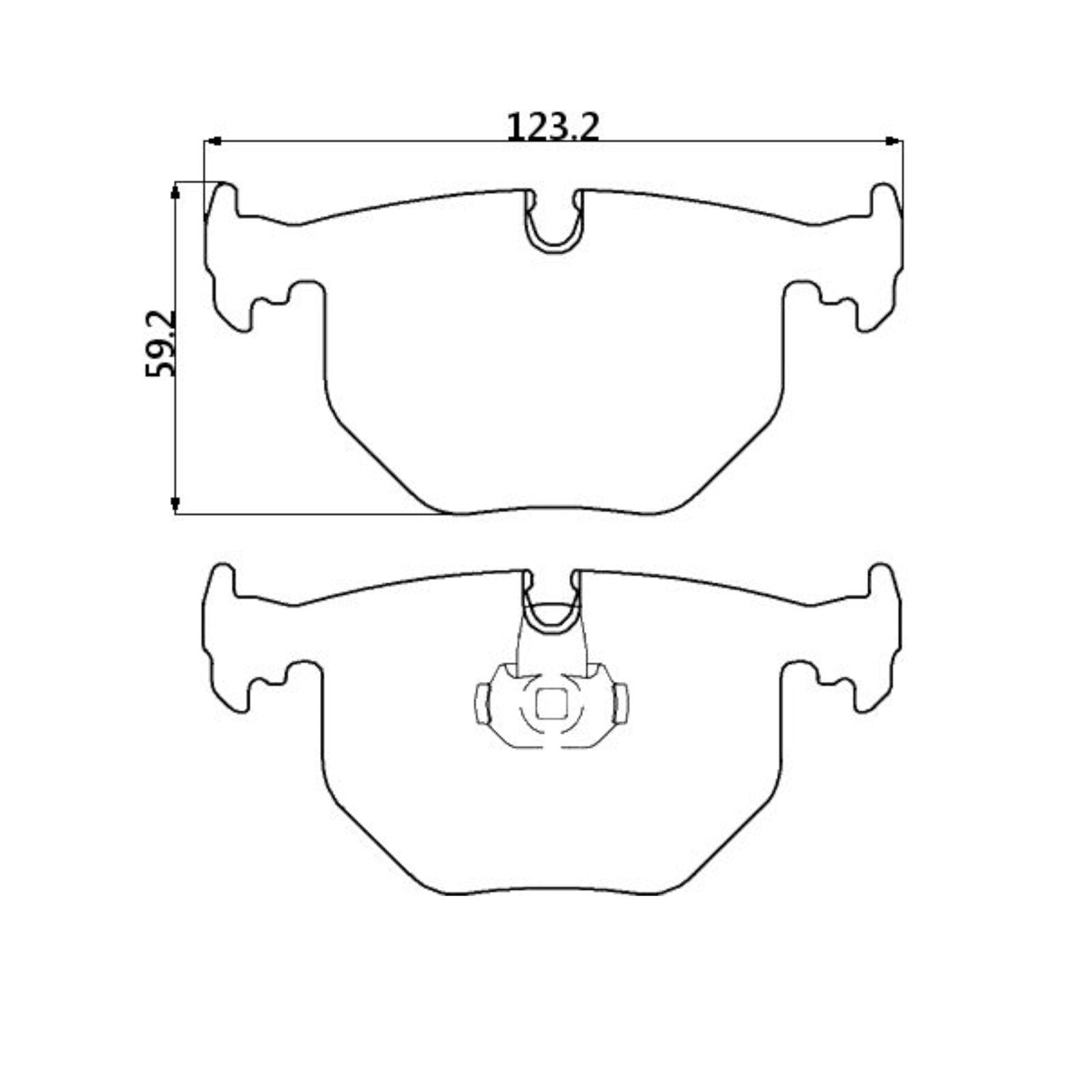 WinmaX W3 Performance Trackday Brake Pads BMW M3 (E46), 330 (E46), X3 (E83), X5 (E53)