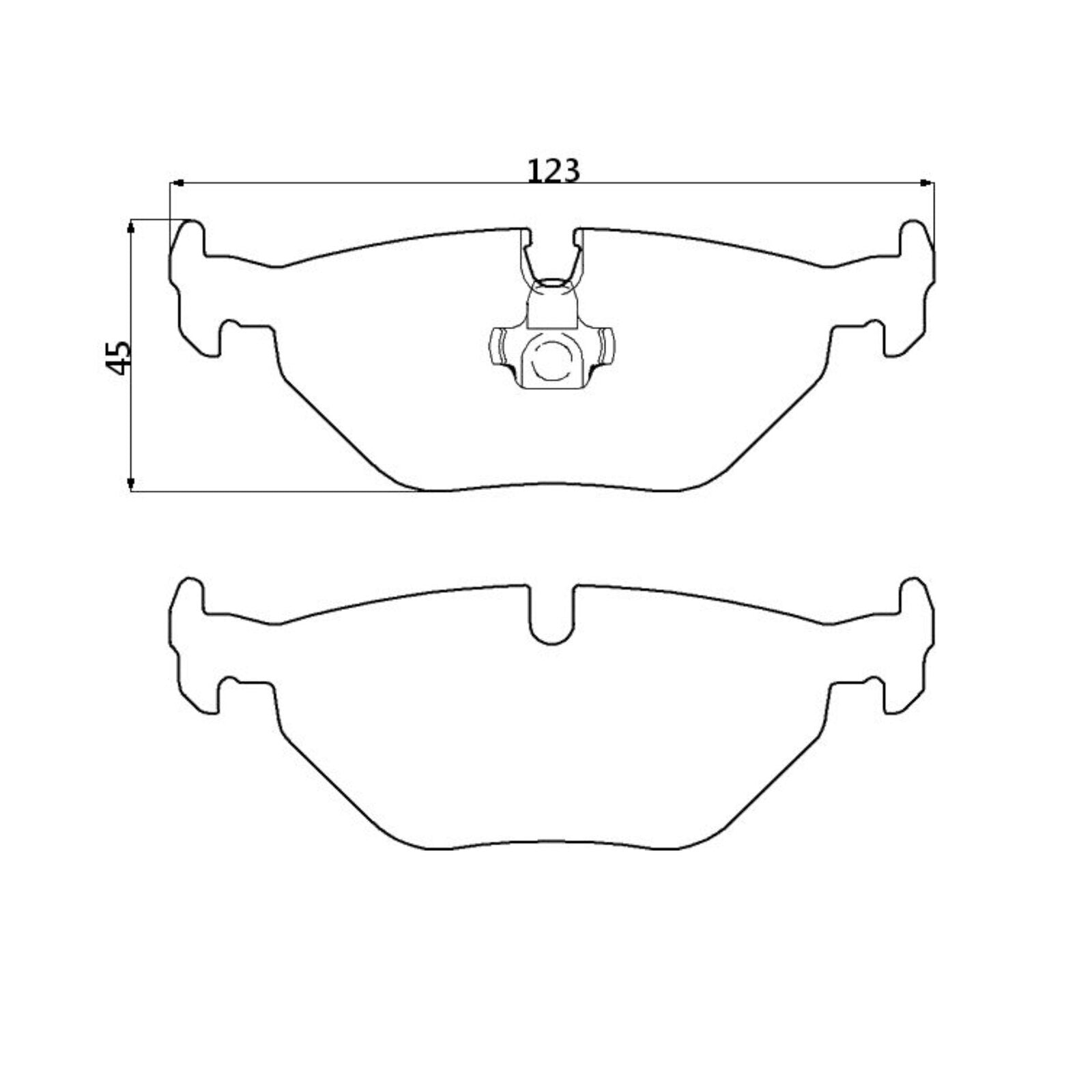 WinmaX W3 Performance Trackday Brake Pads BMW E46 3 series