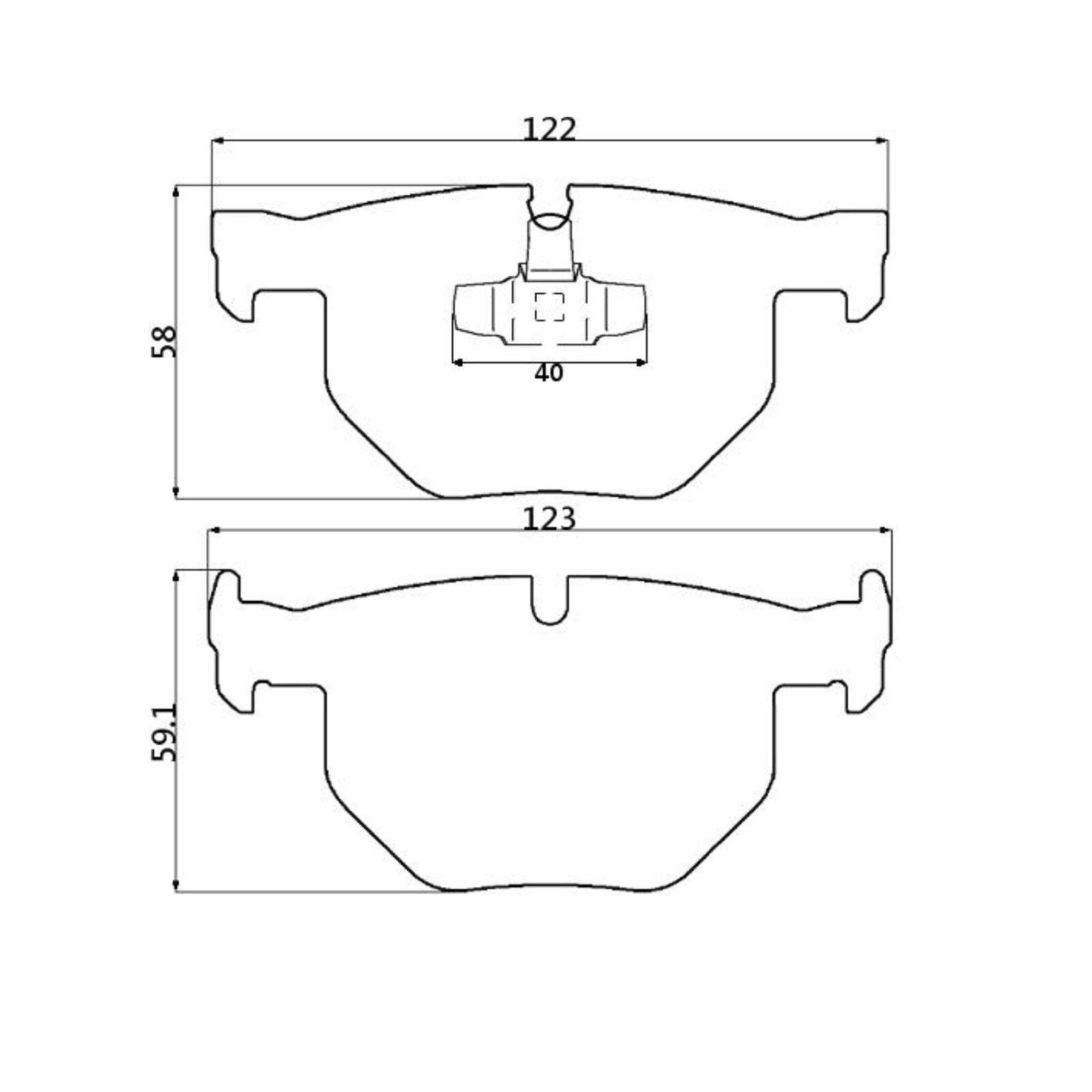 WinmaX W5 Performance Trackday Brake Pads BMW 335i