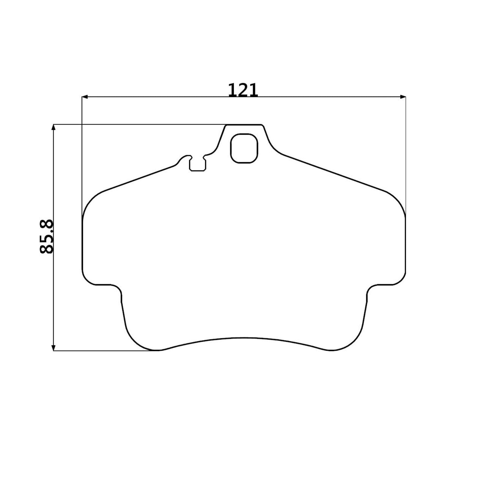 WinmaX W7 Race Brake Pads Porsche 911 Carrera / 996 GT3 / Boxster S / Cayman