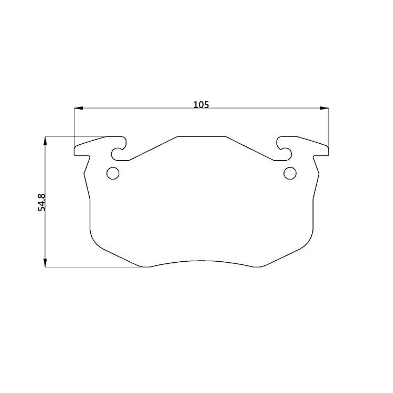WinmaX W3 Performance Trackday Brake Pads Renault Clio REAR