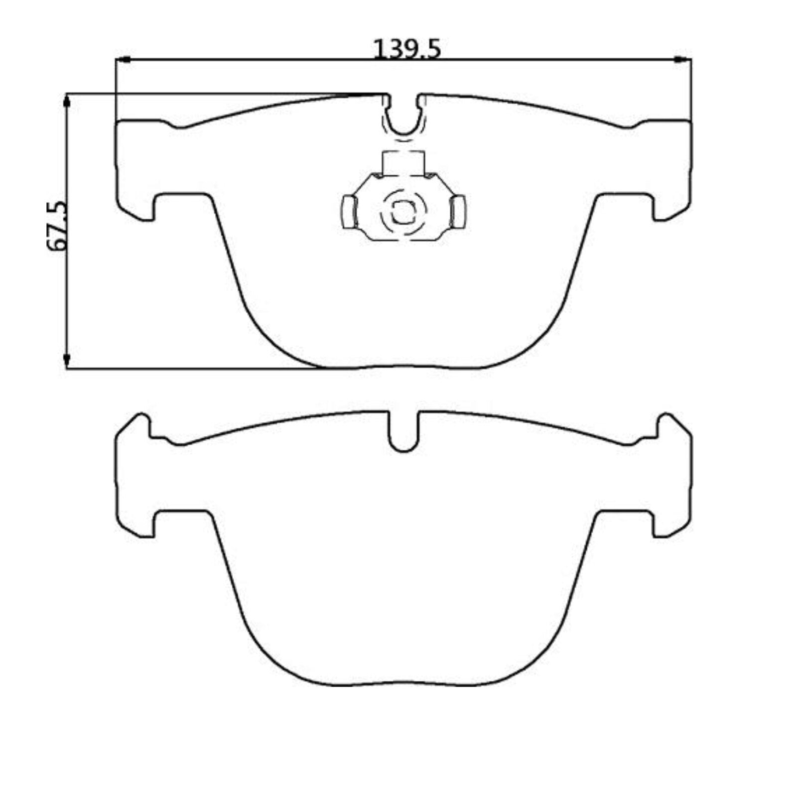WinmaX W1 Street Performance Brake Pads BMW M3 (E92) / M5 (E60) / X5M