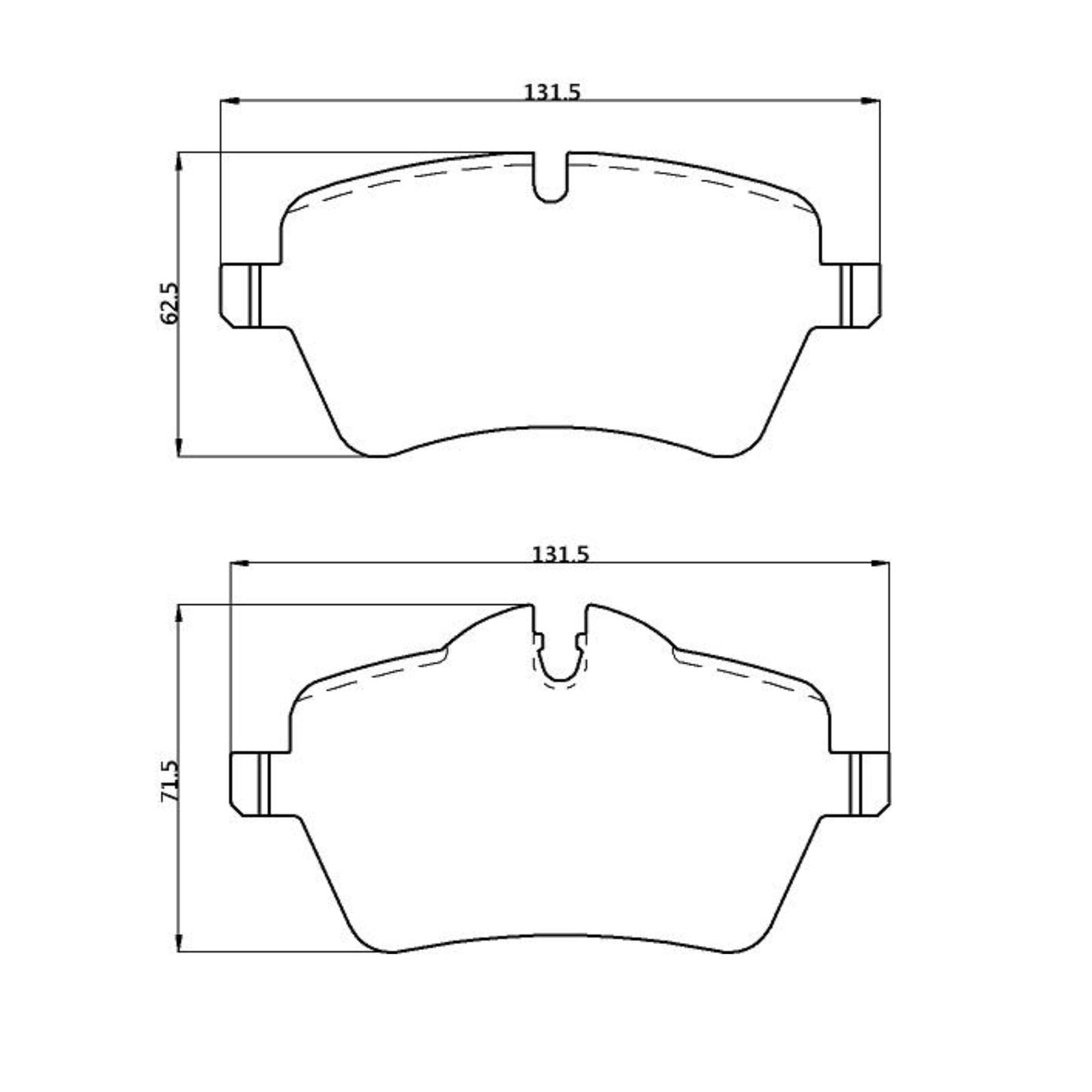 WinmaX W5 Performance Trackday Brake Pads Mini Cooper S (R56)