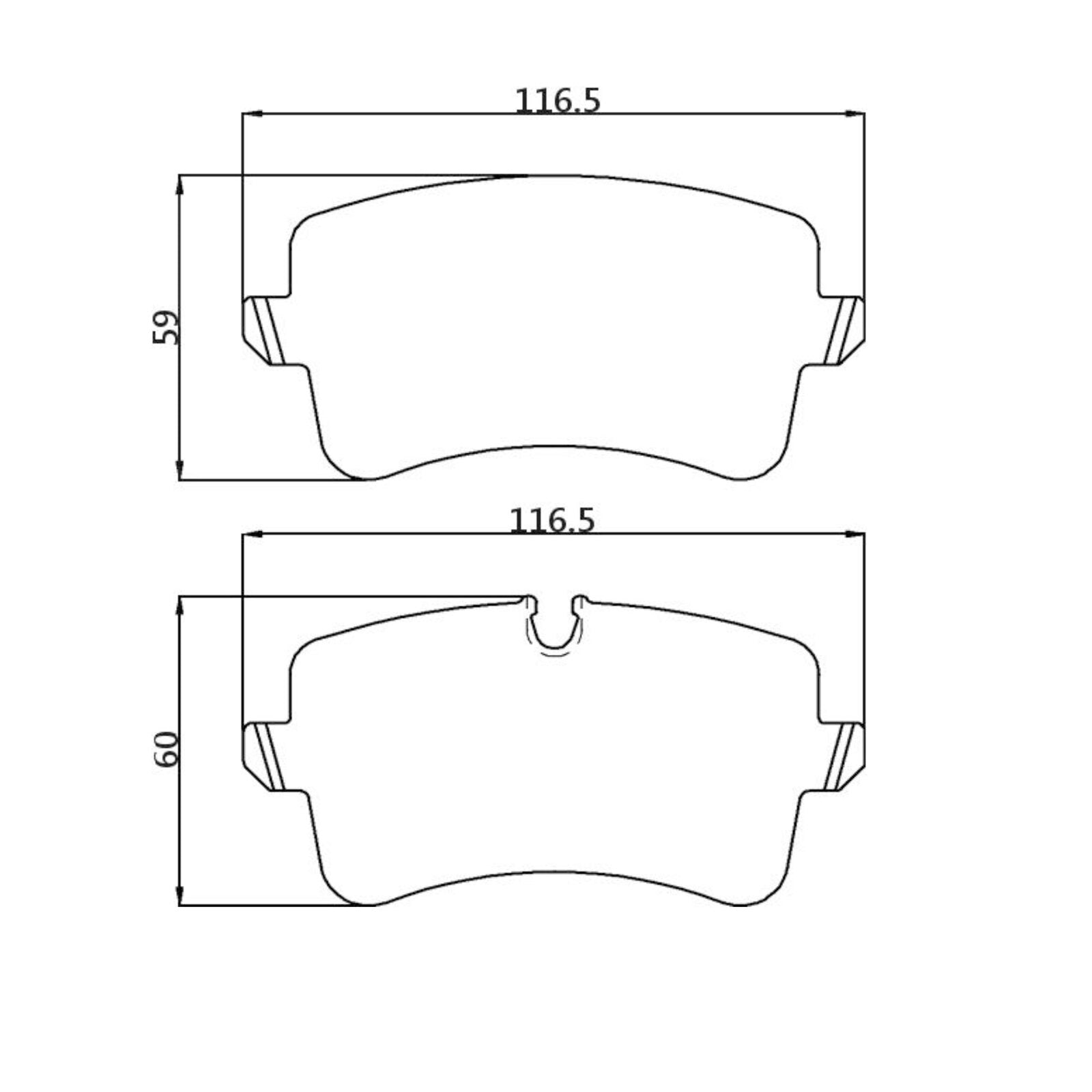 WinmaX W7 Race Brake Pads Audi A4 (8K_) REAR