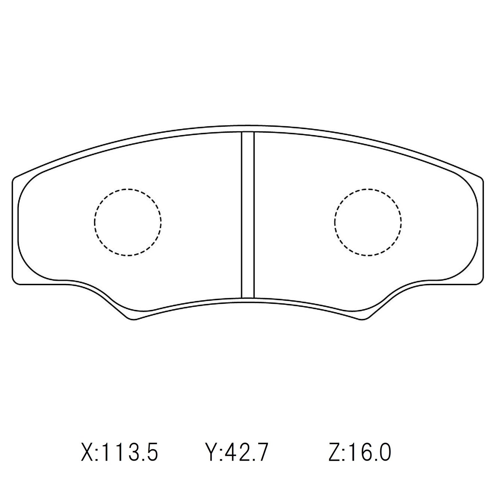 WinmaX W7 Race Brake Pads Alcon / AP