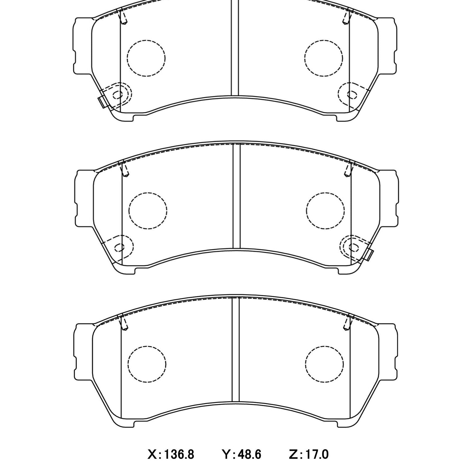WinmaX W6.5 Race Brake Pads Mazda 6 GH/GG Front