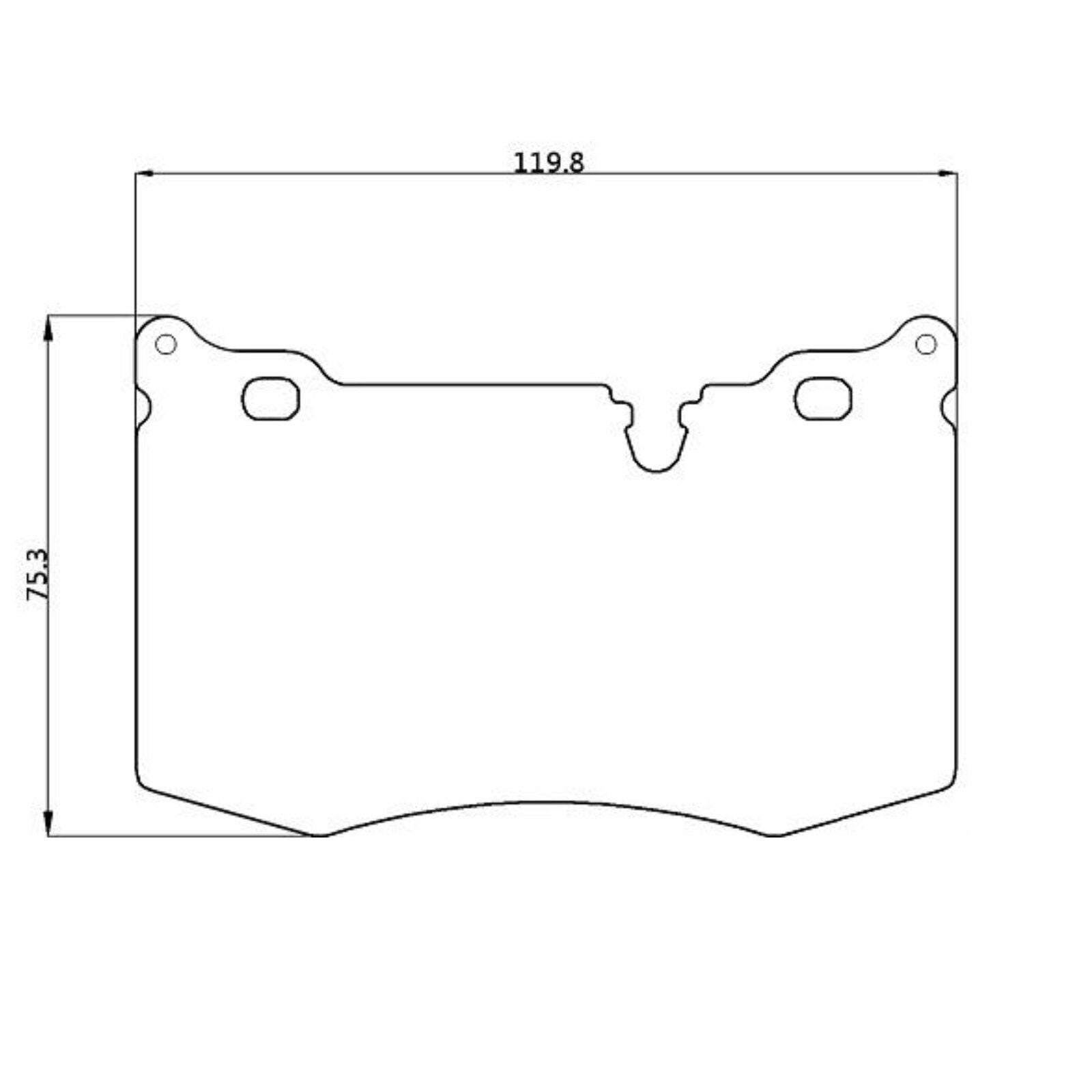 WinmaX W1 Street Performance Brake Pads Mini Cooper JCW (Brembo)