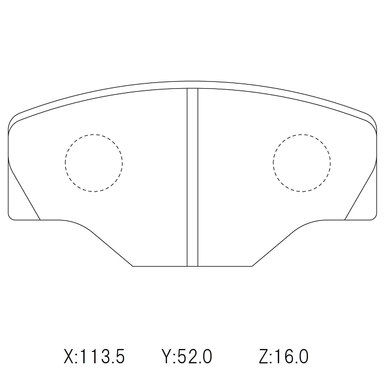 WinmaX W3 Performance Brake Pads