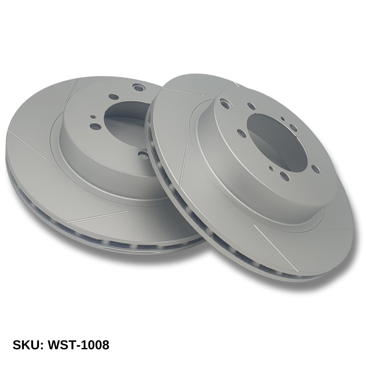 WinmaX WST Performance Slotted Brake Discs Mitsubishi EVO 5-9 Rear