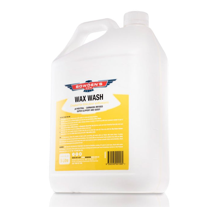 Bowden's Own Wax Wash 5L