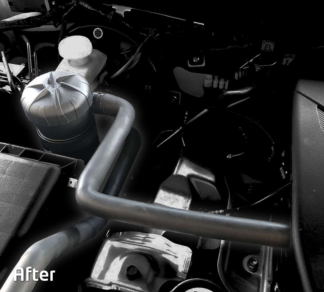 Direction-Plus ProVent Catch Can Moulded Hose Kit Triton MQ / Pajero Sport PV629HKDP