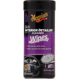 Meguiar's Quik Interior Detailer Cleaner Wipes 25PK - G13600