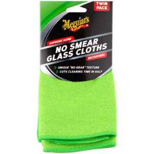 Meguiar's No Smear Glass Cloth Twin Pack - AG3032T