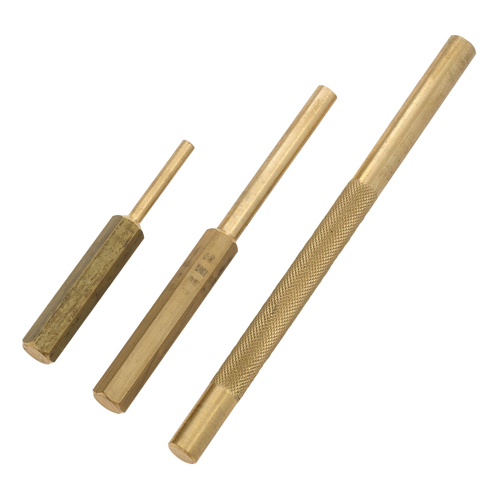 Toledo Brass Pin & Drift Punch Set